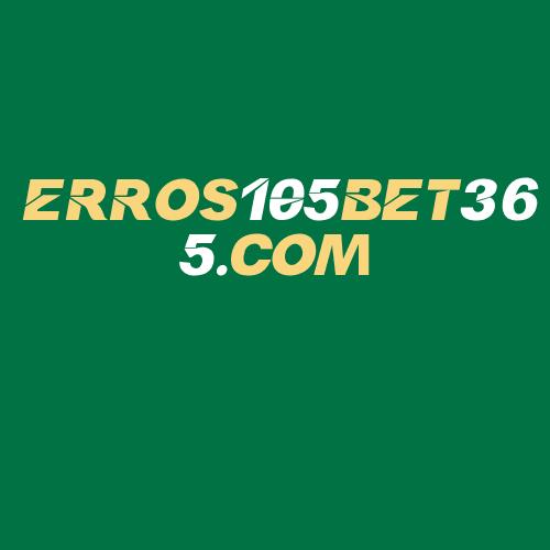 Logo da ERROS105BET365